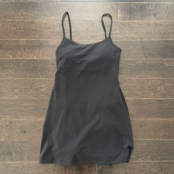 Lululemon Align Cami Strap Dress Black - Picture 3 of 5